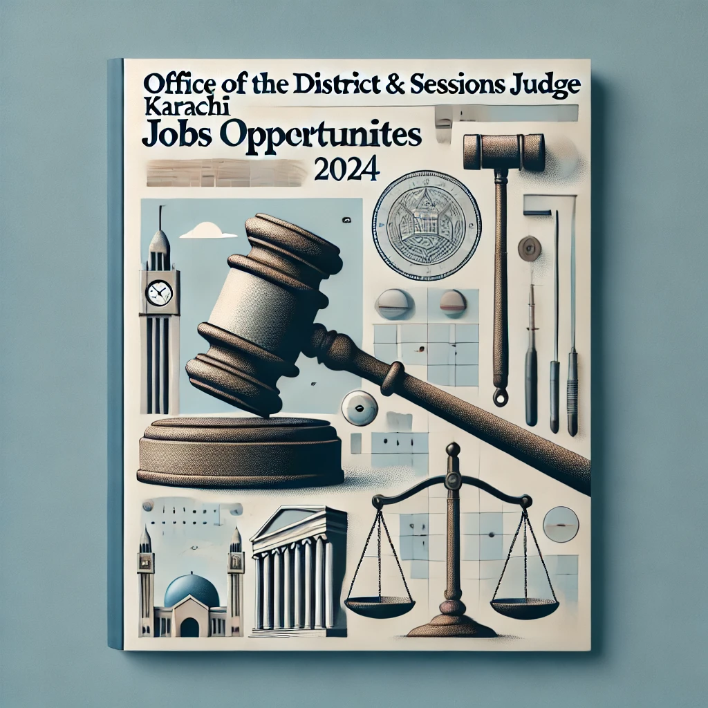 Sessions Judge Karachi Jobs 2024