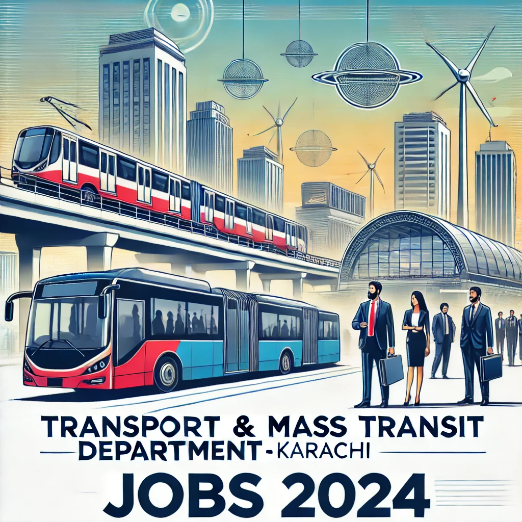 Mass Transit Department Karachi Jobs 2024